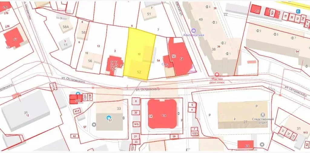 Участок в Ставропольский край, Кисловодск ул. Островского, 52 (5.3 ... - Фото 1