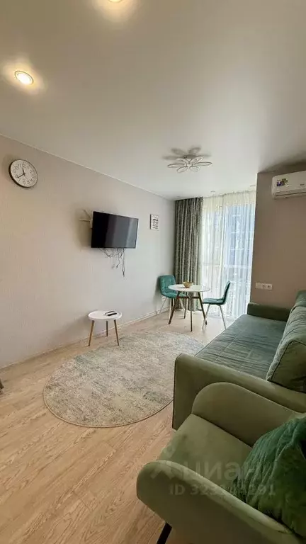 Студия Краснодарский край, Сочи Бытха мкр, ул. Ясногорская, 16/6к2 ... - Фото 1