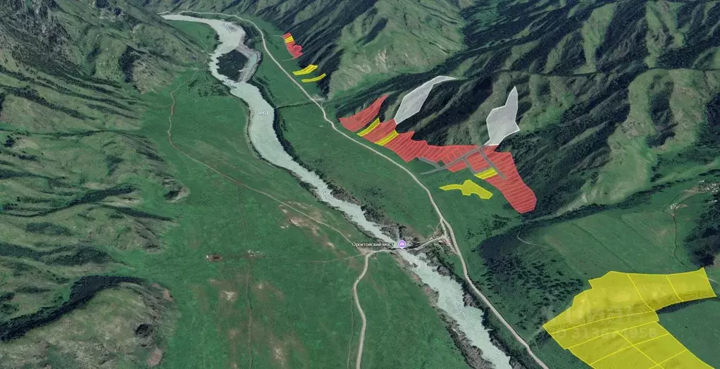 Участок в Алтай, Чемальский район, с. Чемал  (10.0 сот.) - Фото 2