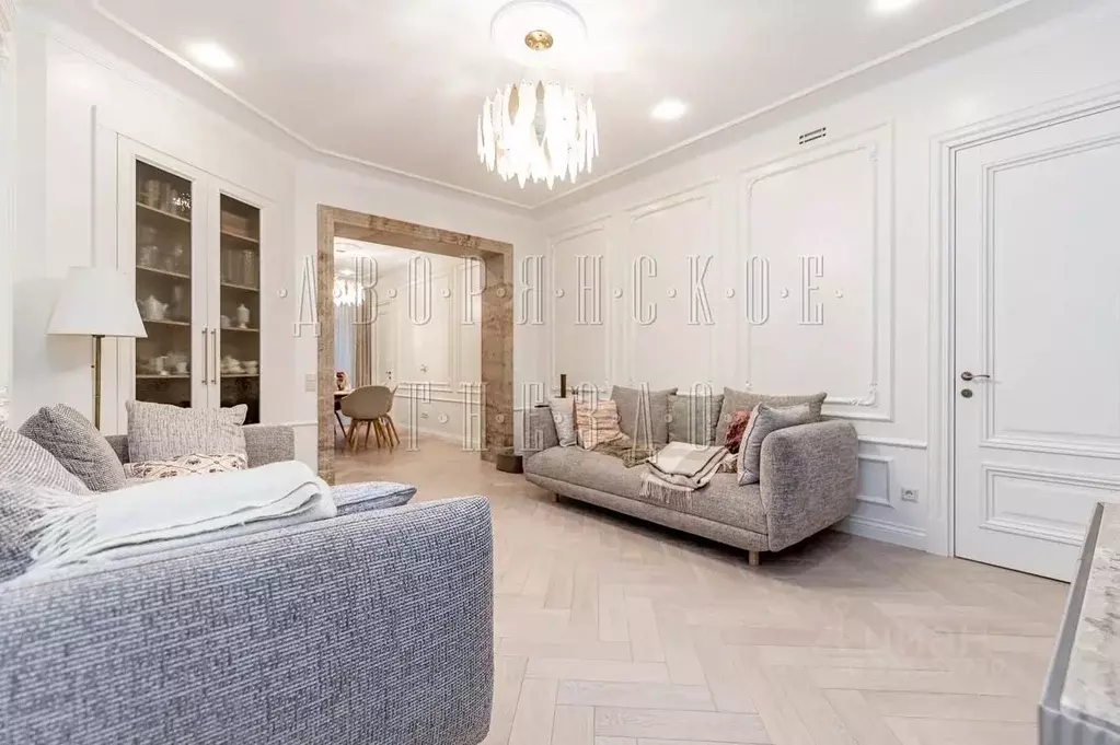 3-к кв. Москва Малый Левшинский пер., 14/9С1 (128.0 м) - Фото 2