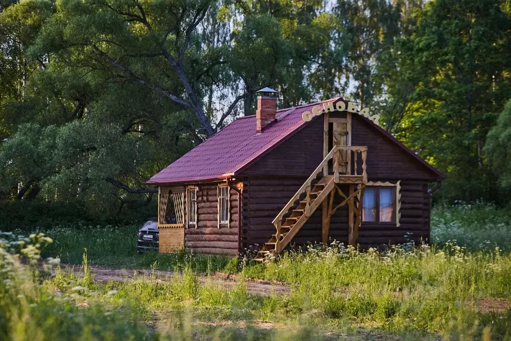 Дом в Калужская область, Юхновский район, Чемоданово с/пос, д. ... - Фото 0