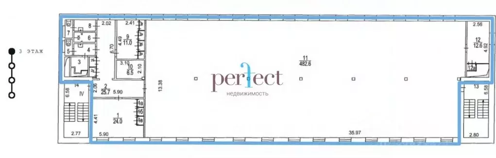 Помещение свободного назначения в Москва Фестивальная ул., 39АС6 (657 ... - Фото 0