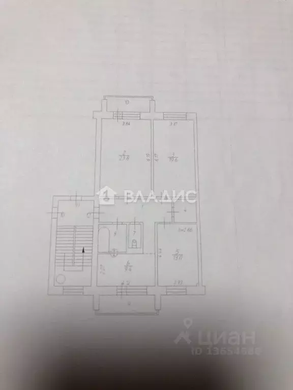 3-к кв. Иркутская область, Ангарск 30-й мкр, 7 (93.3 м) - Фото 1