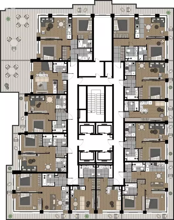 Квартира-студия: Москва, улица Берзарина, 37 (25.34 м) - Фото 1