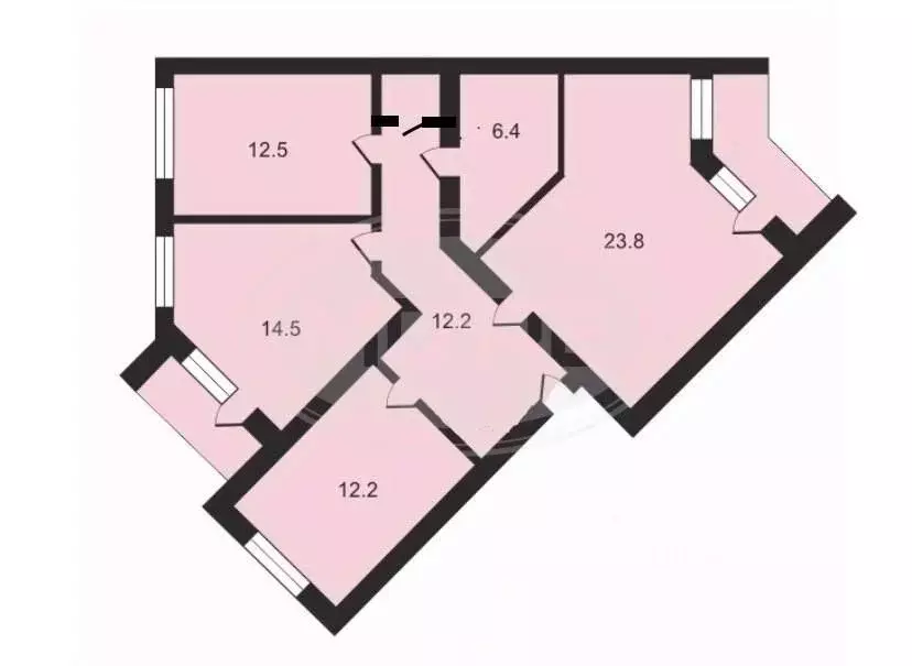 3-к кв. Калининградская область, Калининград ул. Белинского, 42 (89.8 ... - Фото 0