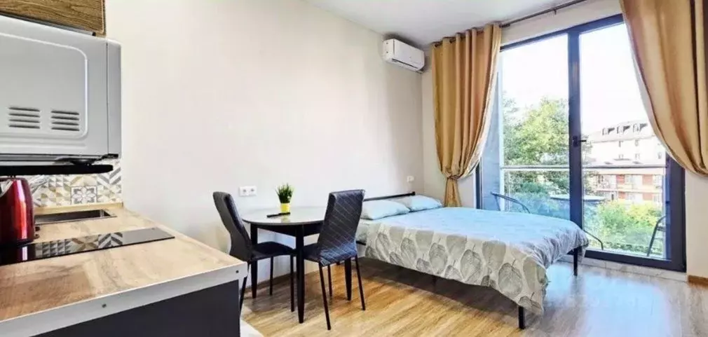 Студия Краснодарский край, Сочи ул. Кошевого, 13с1 (27.0 м) - Фото 2