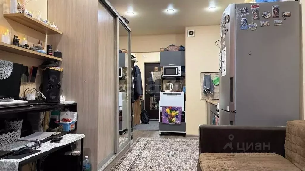 Студия Ленинградская область, Мурино Всеволожский район, бул. ... - Фото 1