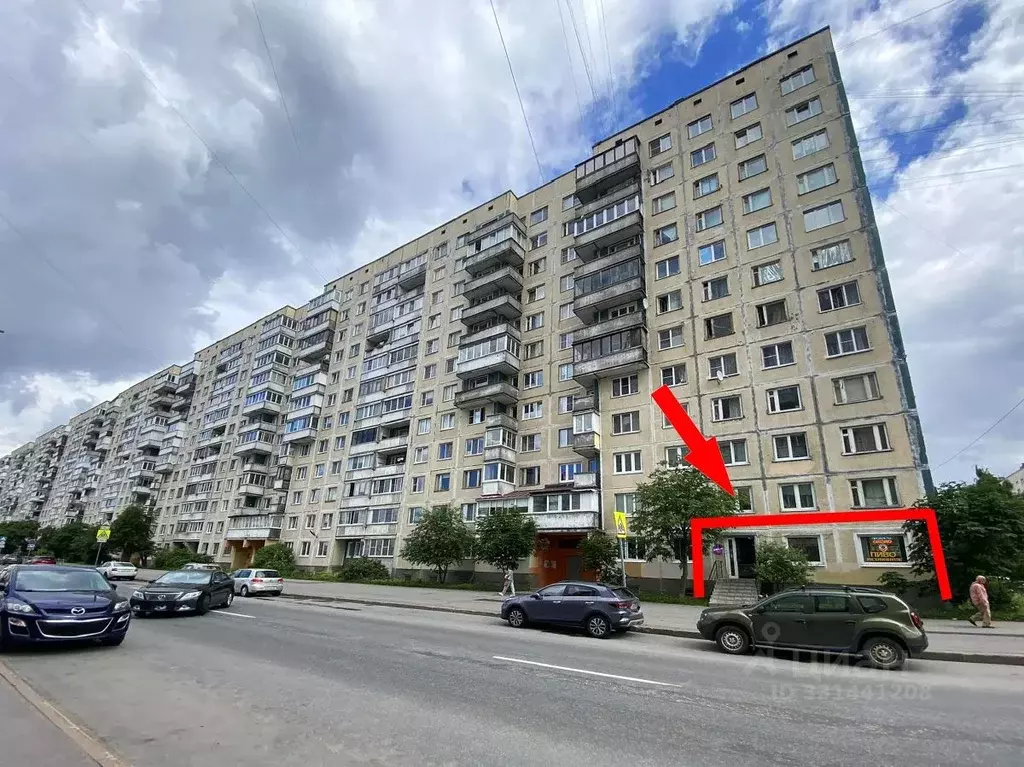 Помещение свободного назначения в Санкт-Петербург ул. Осипенко, 5к1 ... - Фото 2