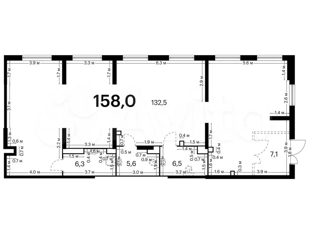 Продам помещение свободного назначения, 158 м - Фото 0