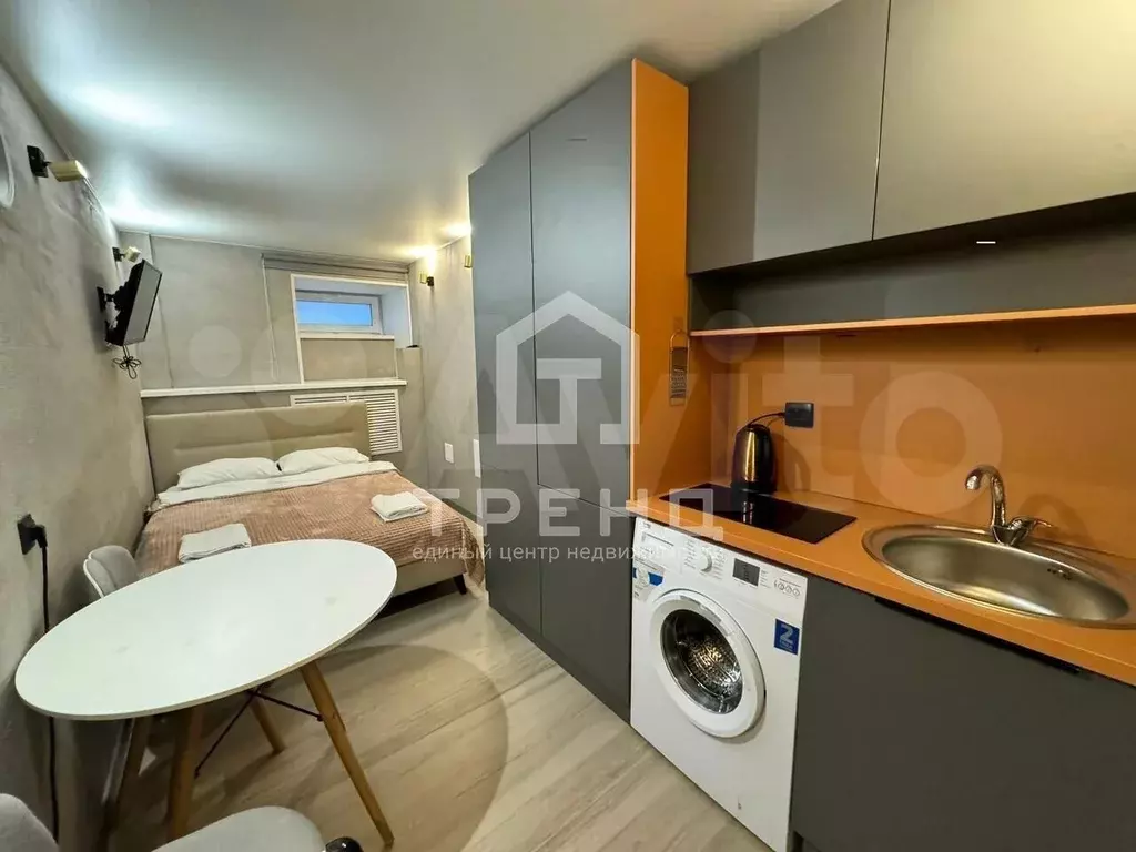 Апартаменты-студия, 17 м, 1/4 эт. - Фото 1