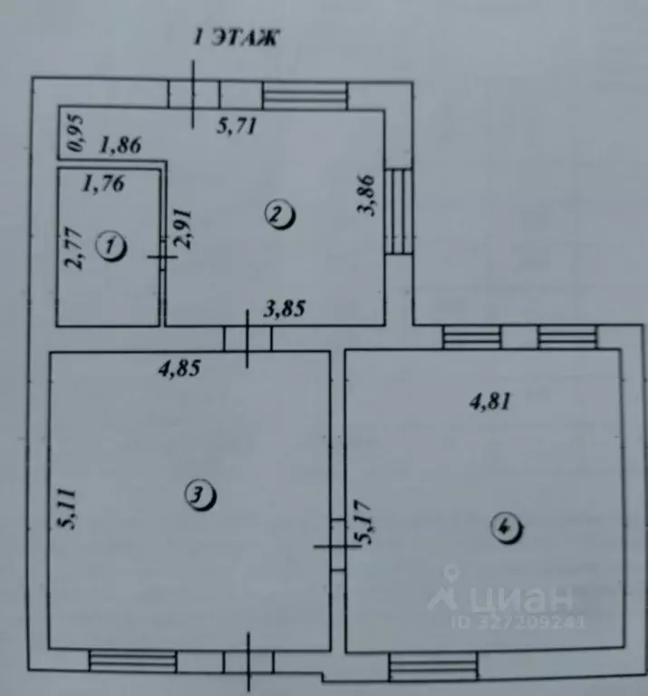 Дом в Оренбургская область, Оренбург Волочаевская ул., 23 (76 м) - Фото 1