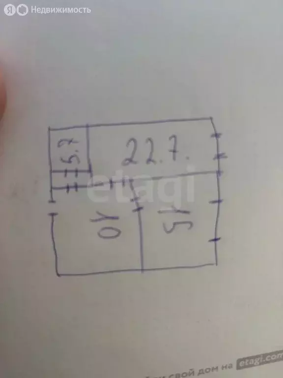 1-комнатная квартира: Махачкала, улица Лизы Чайкиной, 67Б (56 м) - Фото 2