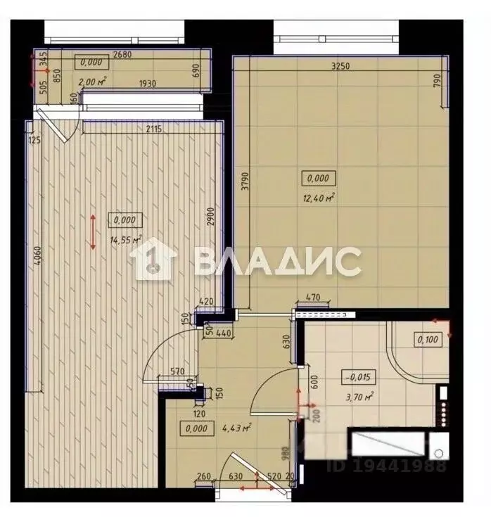 1-к кв. Москва Летная ул., 95Бк2 (36.6 м) - Фото 1