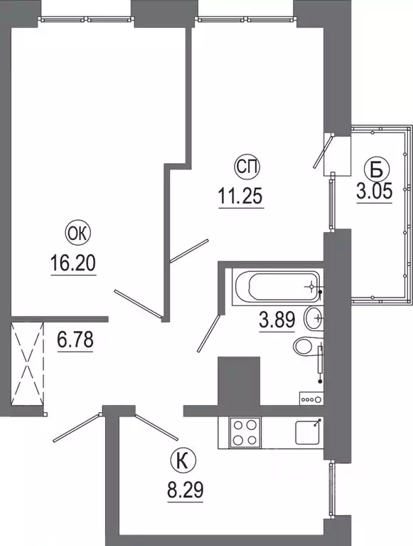 2-к кв. Иркутская область, Иркутск ИВАТУ городок, Авиатор жилой ... - Фото 1