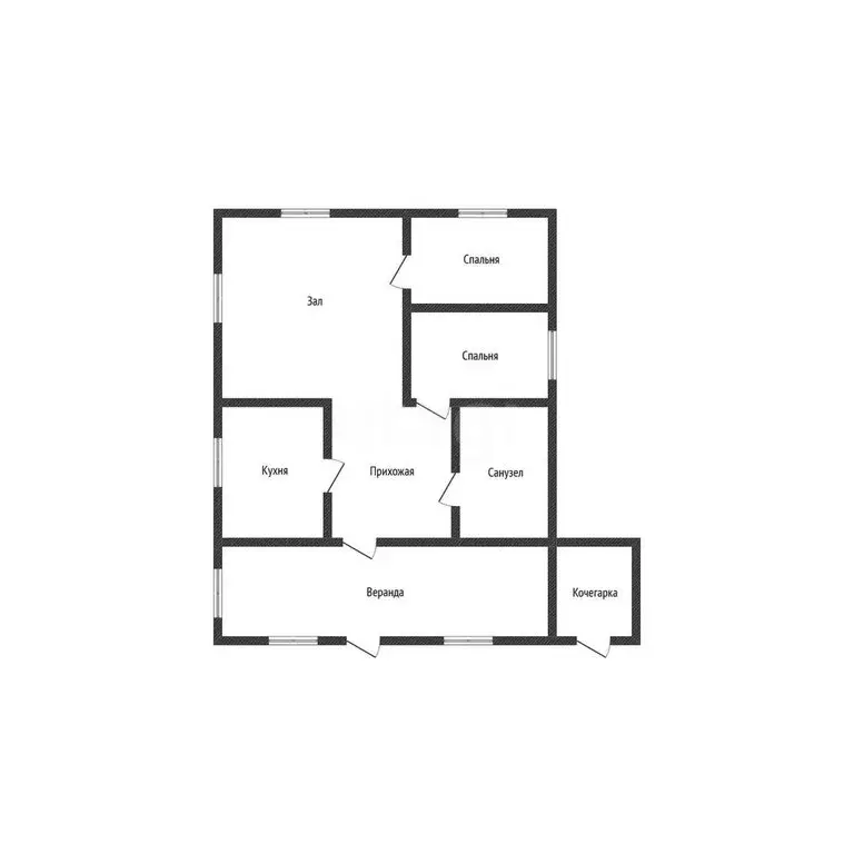 Дом в село Быстрый Исток, Пролетарская улица (61.9 м) - Фото 1