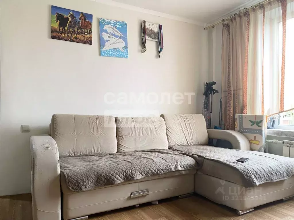 2-к кв. Татарстан, Нижнекамск ул. Гагарина, 1 (37.0 м) - Фото 1