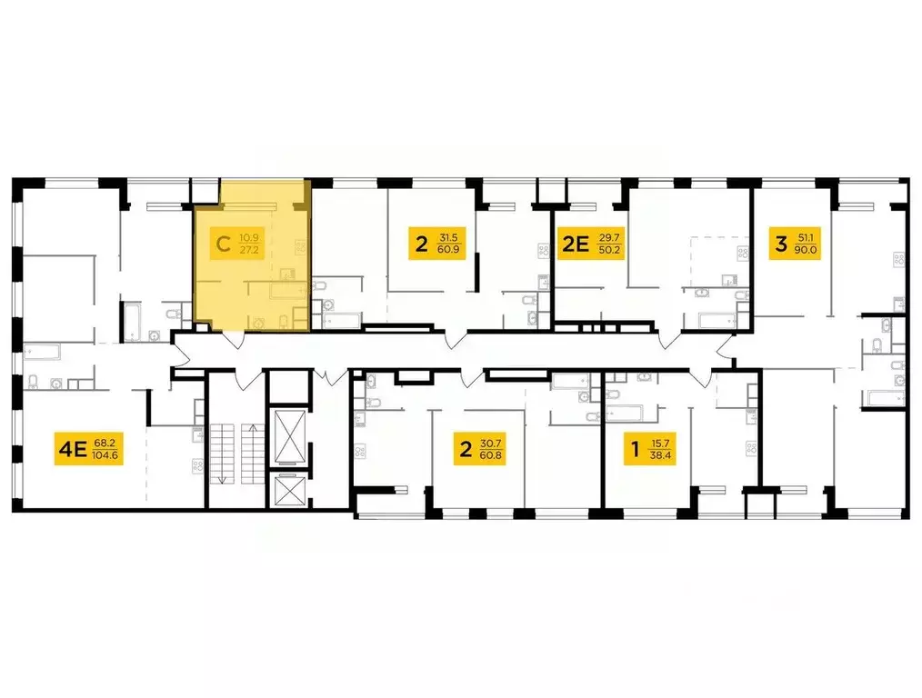 1-к кв. Москва Филатов Луг жилой комплекс, к6 (27.2 м) - Фото 0