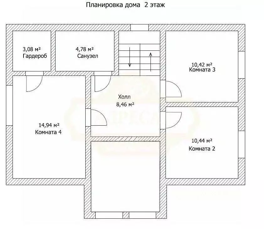 Дом в Ленинградская область, Гатчинский район, д. Пегелево 19 (154 м) - Фото 1