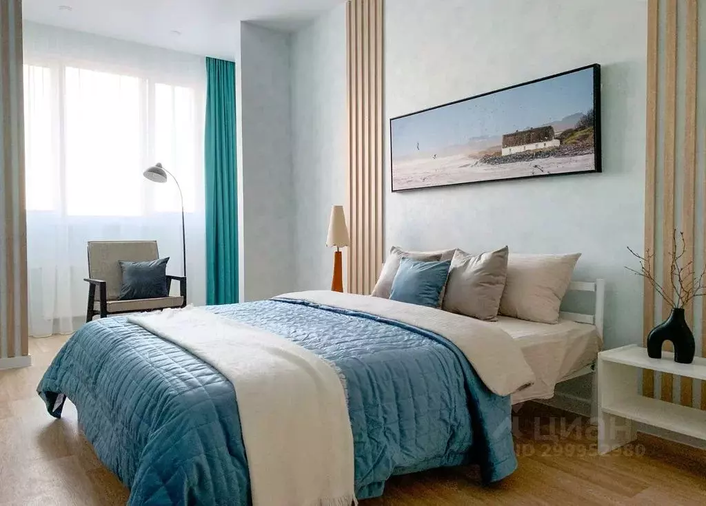 1-к кв. Тюменская область, Тюмень Ставропольская ул., 95 (50.0 м) - Фото 1