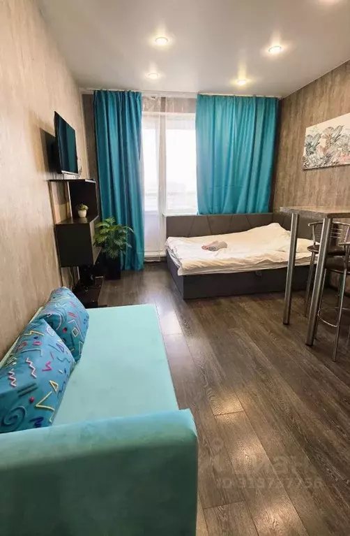 Студия Санкт-Петербург ул. Плесецкая, 10 (26.0 м) - Фото 0