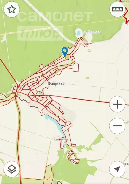 Участок в Липецкая область, Грязинский район, Фащевский сельсовет, с. ... - Фото 2