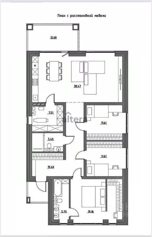 Дом в Татарстан, Казань Изумрудная Долина жилмассив,  (150 м) - Фото 2