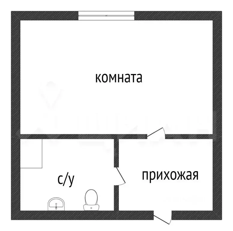 1-к кв. Кемеровская область, Кемерово ул. Кирова, 28А (30.0 м) - Фото 1