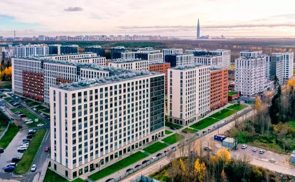 2-к кв. Санкт-Петербург аллея Арцеуловская, 7к1 (75.22 м) - Фото 2