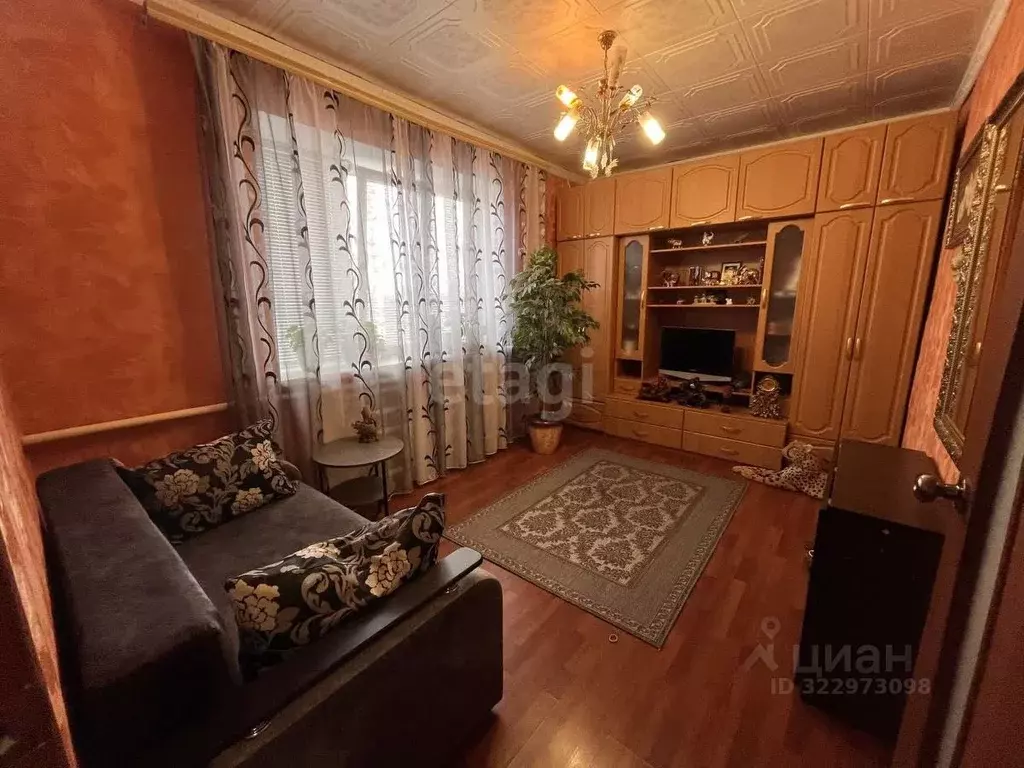 2-к кв. Тамбовская область, с. Староюрьево ул. Космонавтов, 12 (40.6 ... - Фото 1