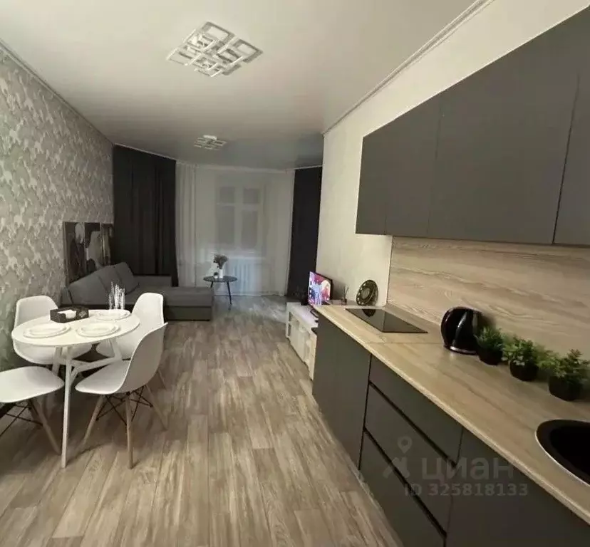 1-к кв. Татарстан, Казань ул. Баки Урманче, 8 (29.4 м) - Фото 1