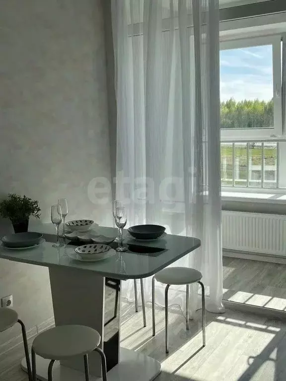 1-к кв. Татарстан, с. Высокая Гора ул. Хасана Шайдуллина, 2 (40.5 м) - Фото 1