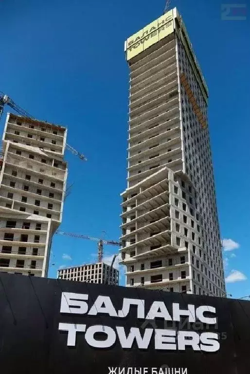 Студия Самарская область, Самара Жилые башни Баланс Тауэрс жилой ... - Фото 2