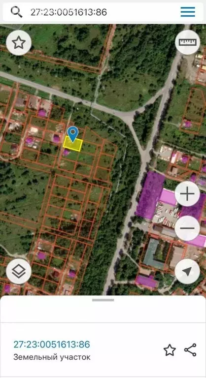 Участок в Хабаровск, Автобусная улица (10.55 м) - Фото 0