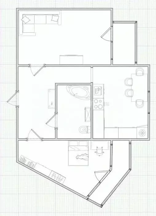 2-к кв. Пензенская область, Пенза ул. Терновского, 214 (60.0 м) - Фото 2