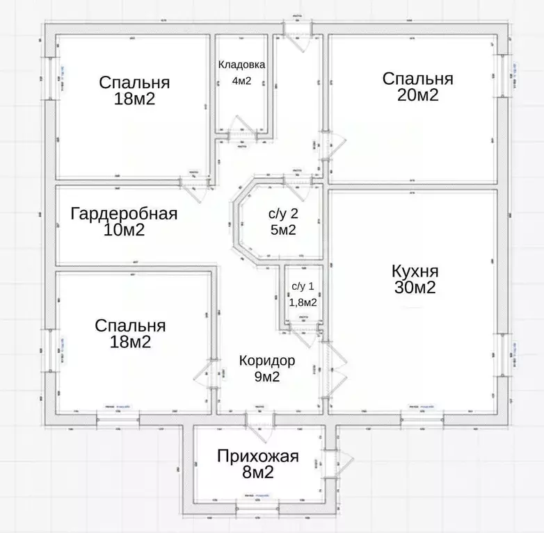 Дом в Костромская область, Красное-на-Волге пгт  (130 м) - Фото 2