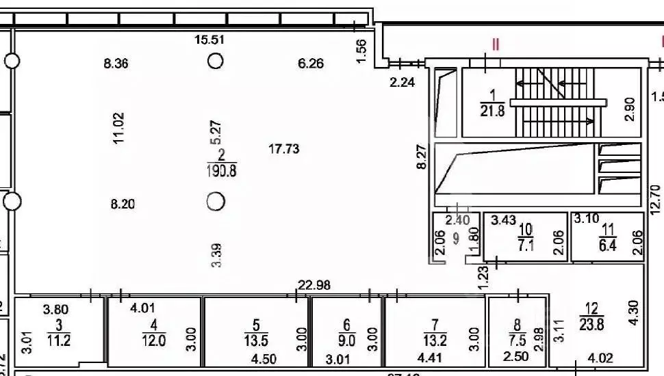 Помещение свободного назначения в Москва 1-я Тверская-Ямская ул., 21 ... - Фото 2