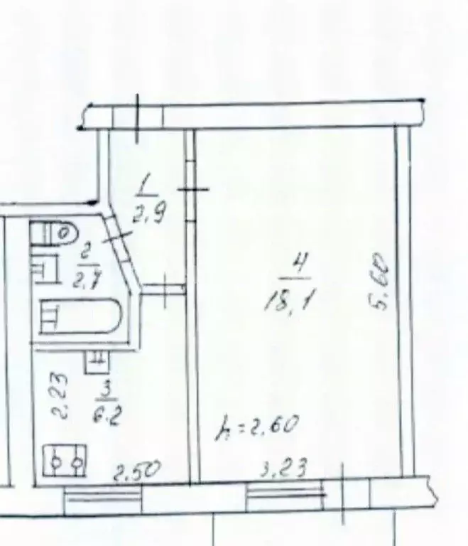 1-к кв. Севастополь ул. Горпищенко, 29 (33.0 м) - Фото 2