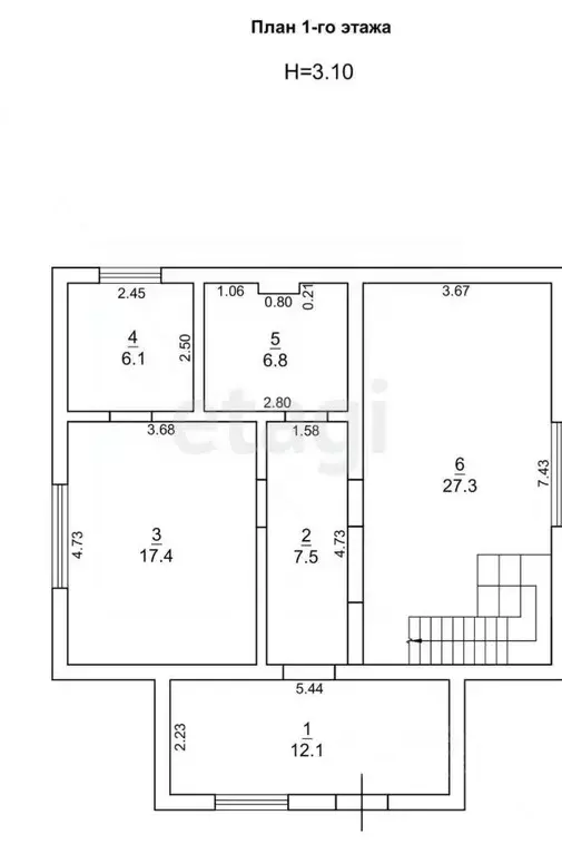 Дом в Калининградская область, Гурьевский муниципальный округ, пос. ... - Фото 2
