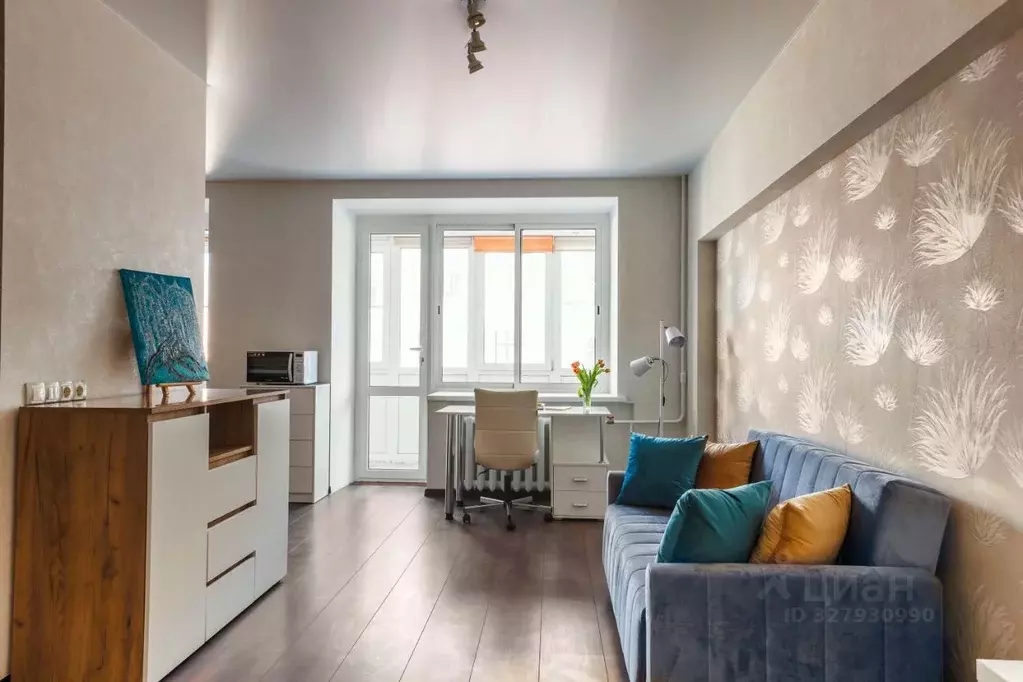 Студия Москва Селезневская ул., 30К2 (38.0 м) - Фото 1