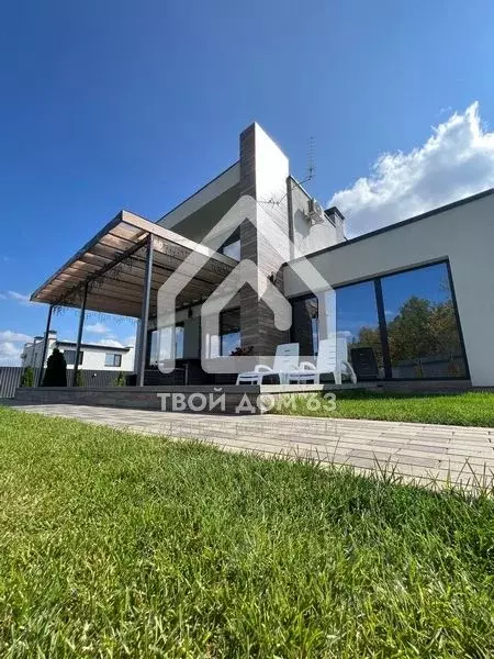 Дом в Самарская область, Волжский район, Лопатино с/пос, пос. ... - Фото 1