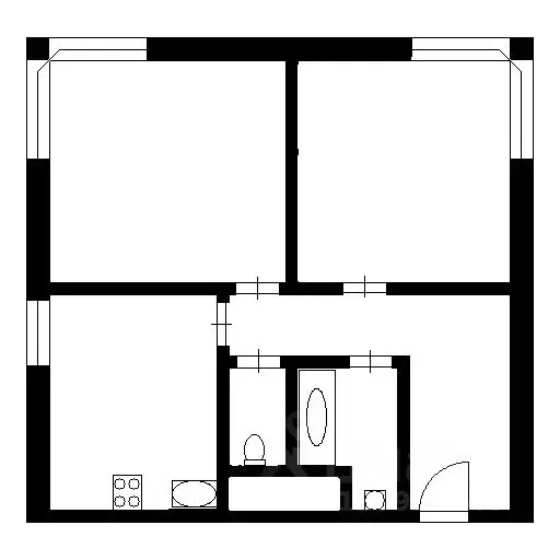 2-к кв. Москва Сосенское поселение, ул. Василия Ощепкова, 2 (45.0 м) - Фото 2