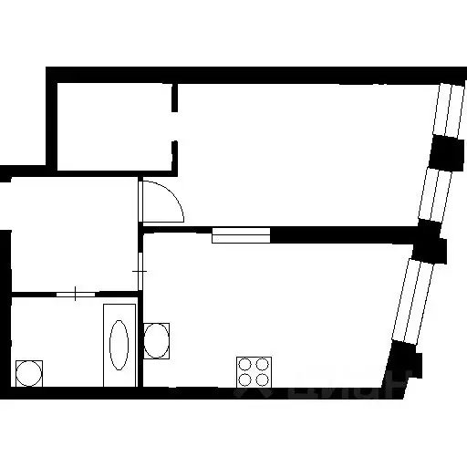 2-к кв. Санкт-Петербург ул. Белышева, 5/6 (54.2 м) - Фото 2