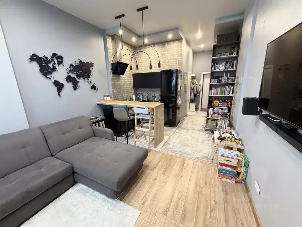 Студия Татарстан, Казань ул. Галимджана Баруди, 4к2 (33.4 м) - Фото 1