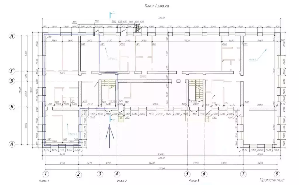 Помещение свободного назначения в Москва Измайловский просп., 121 ... - Фото 2