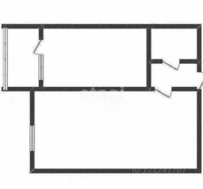 1-к кв. Курская область, Курск ул. Энгельса, 115/4 (37.0 м) - Фото 1