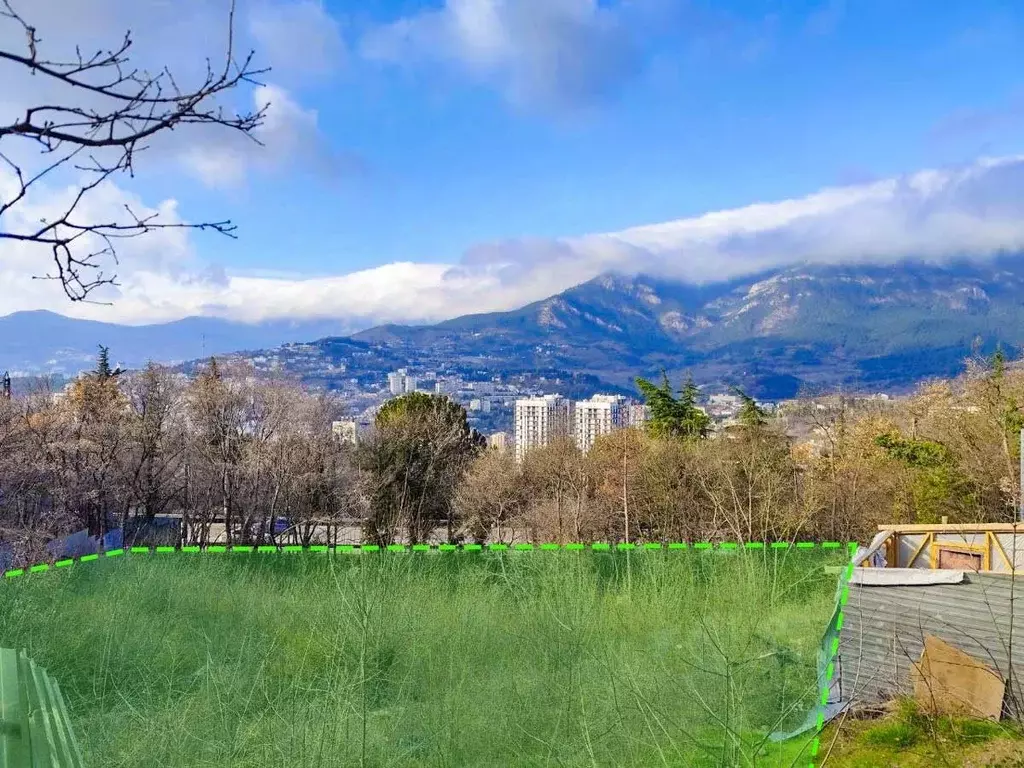 Участок в Крым, Ялта муниципальный округ, Массандра пгт ш. ... - Фото 1