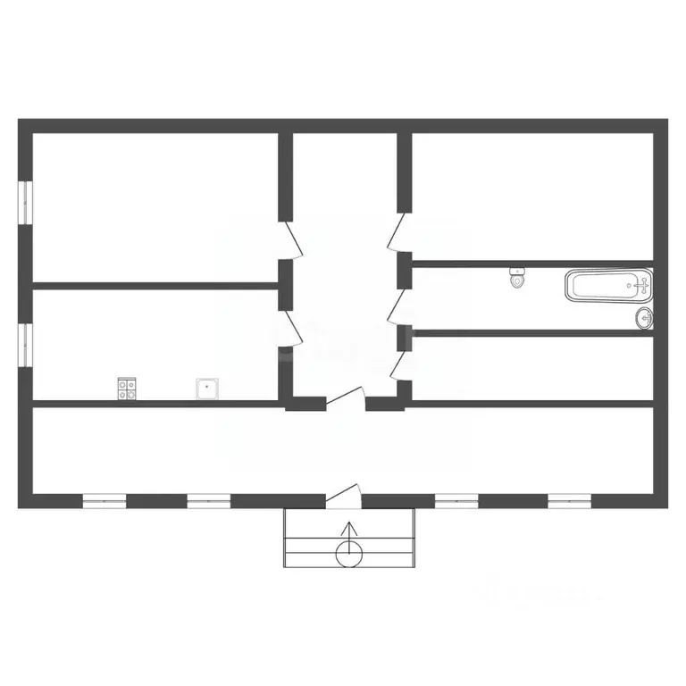 Дом в Тульская область, Тула городской округ, пос. Петровский пер. 1-й ... - Фото 2