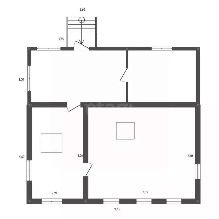 Дом в Амурская область, Серышевский муниципальный округ, с. Паруновка ... - Фото 2
