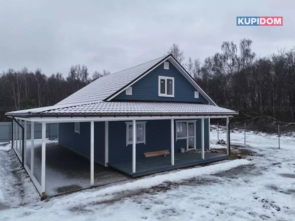 Дом в Калужская область, Совхоз Боровский с/пос, Волконское кп ул. ... - Фото 0