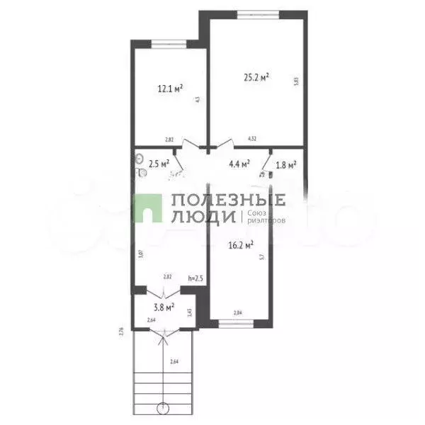 Продам помещение свободного назначения, 79.6 м - Фото 0
